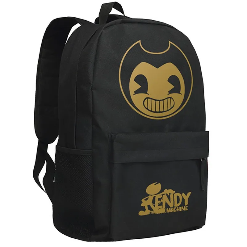 

MeanCat Bendy and the Ink Machine Horror Game School Shoulder Backpack for Fans Collection Shopping Travel Bags with Luminous