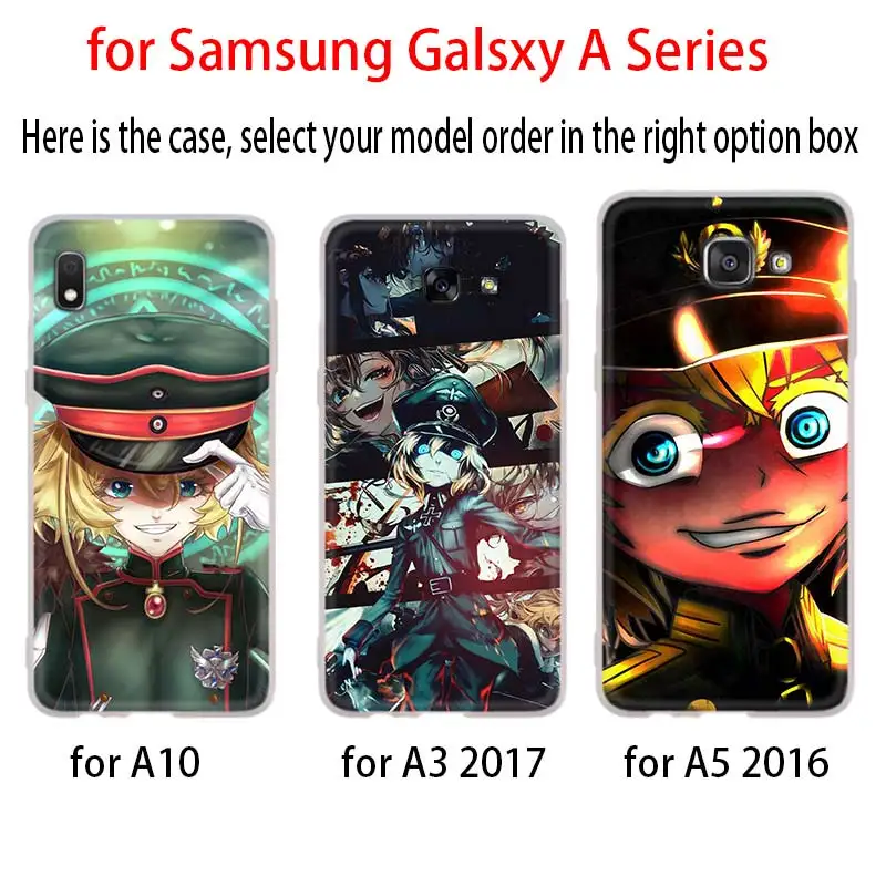 Японское аниме youjo senki для Samsung Galaxy A10/A30/A40/A50/A70 A9 A8 A6 a7 2018 A3 A5 2017 2016 мягкий чехол из