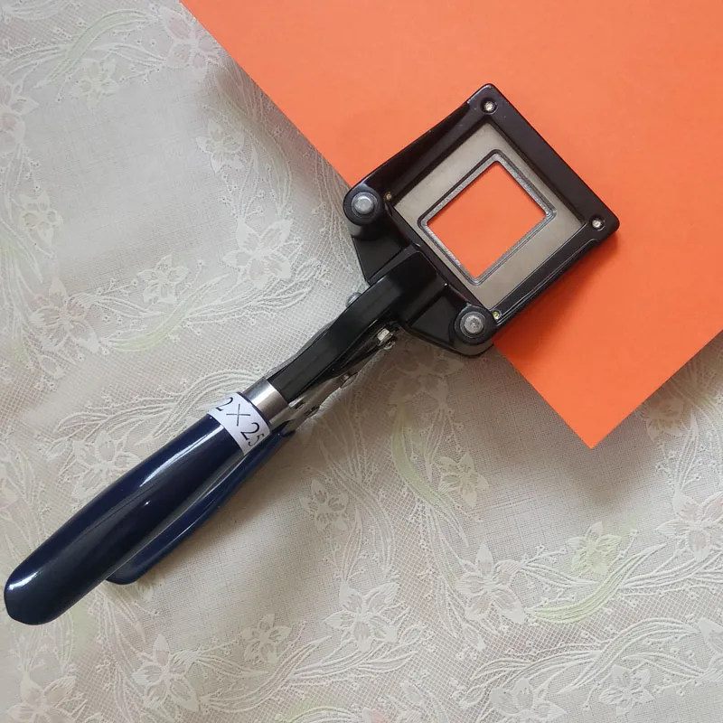 1pc Hand Held Passport ID License Photo Punch Cutter ID Card Credit Card Cutter 35x45mm Round Corner 33x48mm 25x35mm