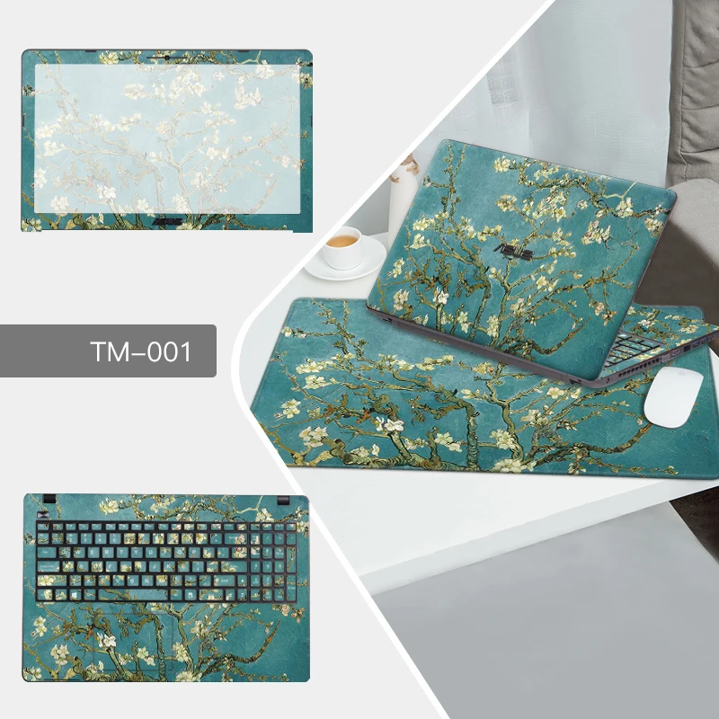 

Laptop Sticker Mouse Pad Sets Skin for Dell XPS 13 9350/12 9250/13 9360/15 9560/Latitude E5540/5420/3580/E6510/3480/3470/7480