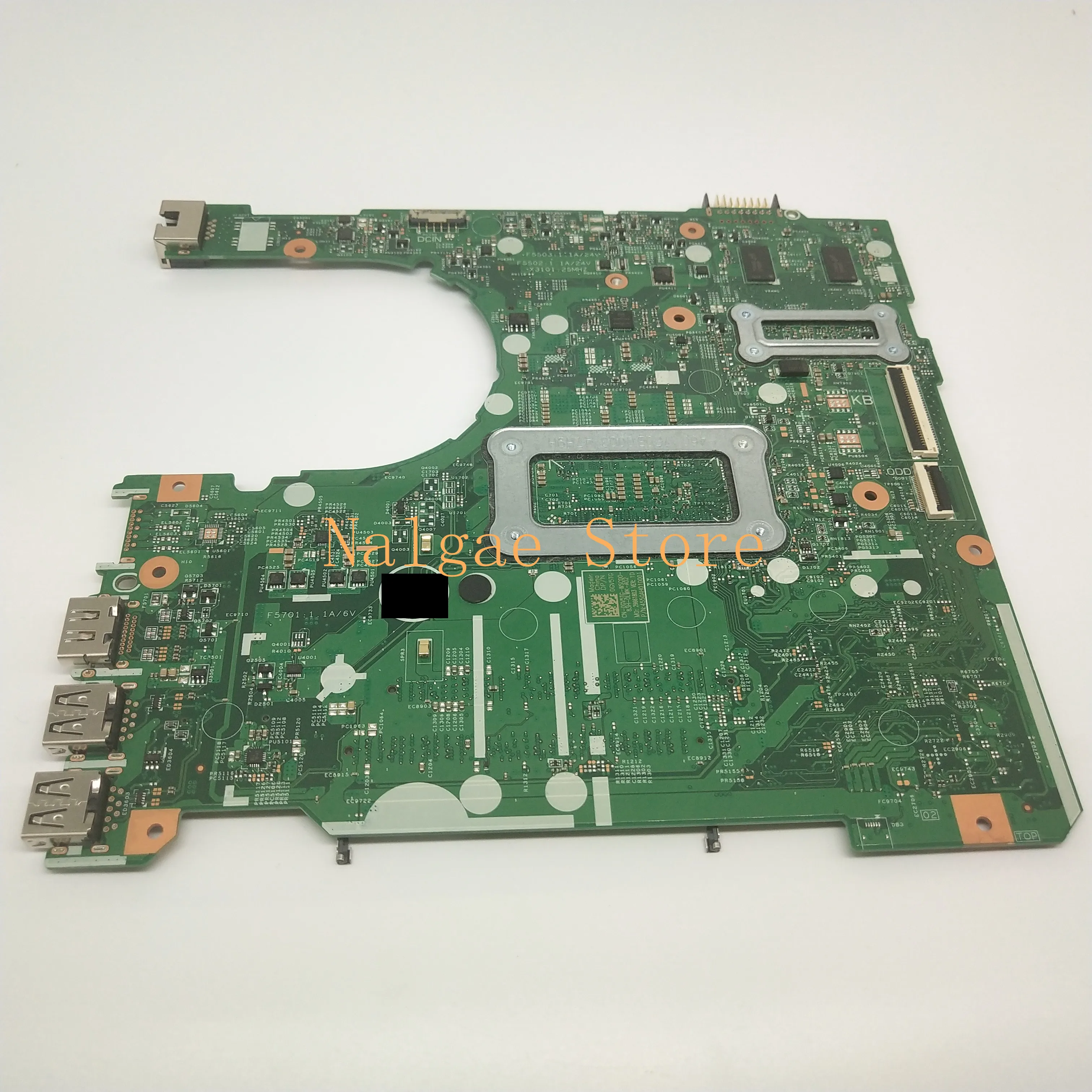 buy  For Dell 3567 3467 3568 3468 Series Laptop Motherboard CN-0XT2G4 0XT2G4 XT2G4 With i3-6006U DDR4 10