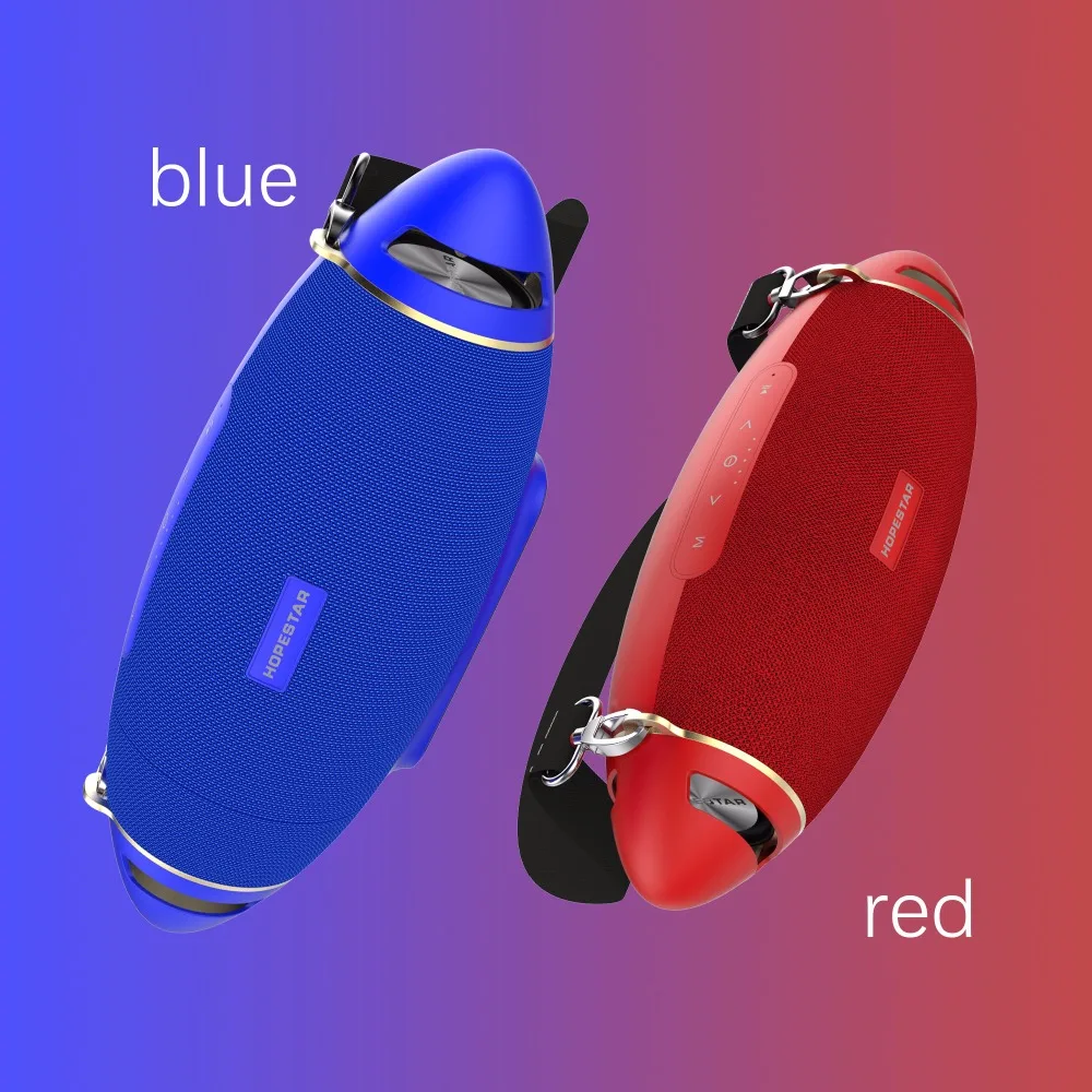 HOPESTAR Новый H20 + регби Bluetooth колонки беспроводные портативные USB mp3 плеер бум бокс