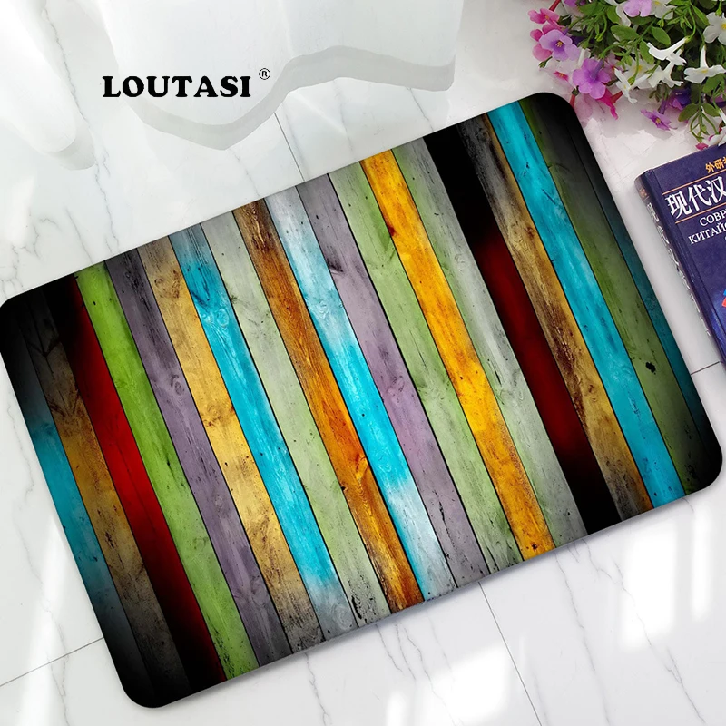 LOUTASI Modern Rubber Floor Home Front Door Entry Welcome Mat Carpet Funny Doormat For Entrance Door