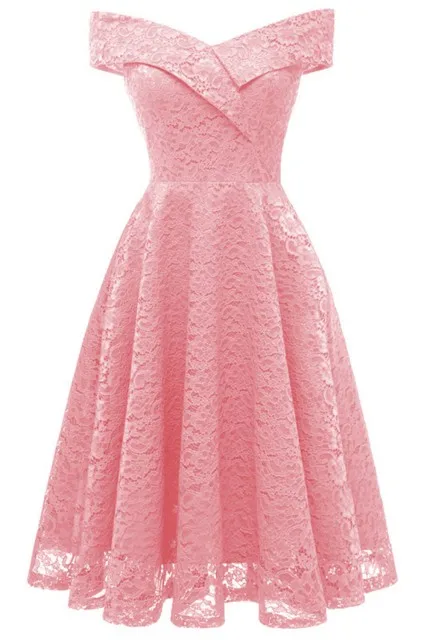 Платья подружки невесты с двойным v-образным вырезом белые короткие модные розовые платья дешевые вечерние платья для выпускного вечера свадебные платья подружки невесты - Цвет: Pink