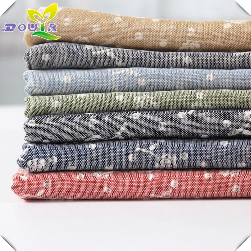 40S cotton double decker jacquard fabric rose jacquard cotton fabric wholesalein Fabric from