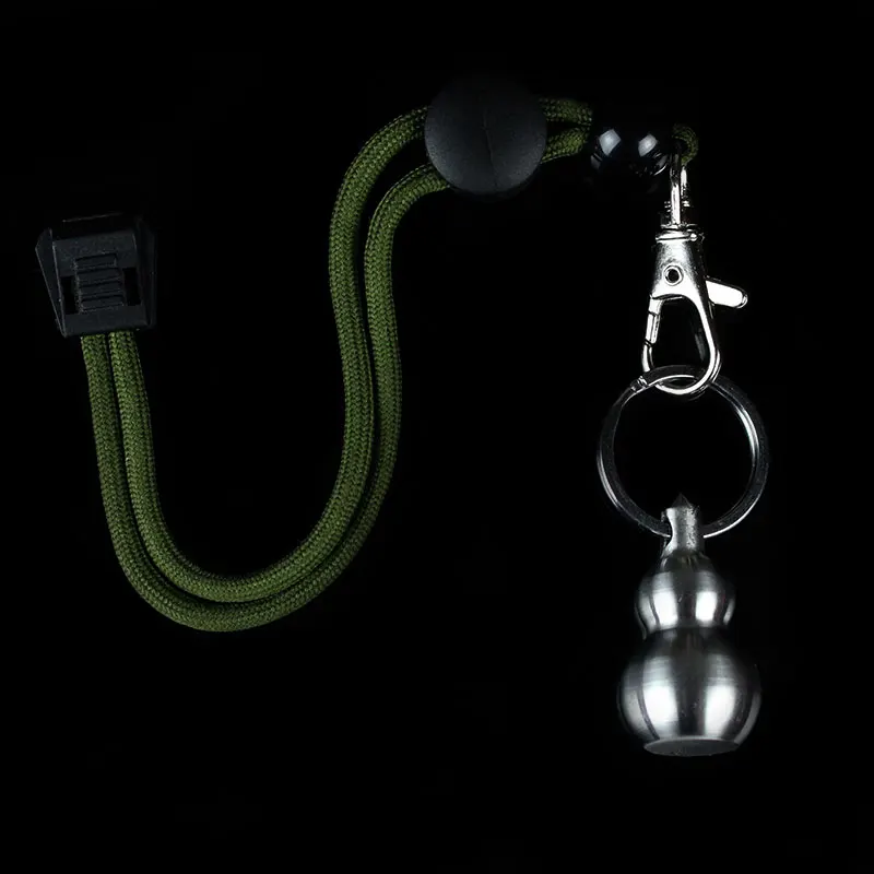 Billige Mini Kung Fu Kürbis Meteor Hammer Edelstahl Solide Verteidigung Ausrüstung Martial Arts Ausrüstung frauen selbstverteidigung Anhänger