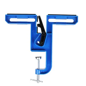 XCMAN All Metal Alpine Ski Snowbaord Vise Ski Waxing Tuning Edging Repair Edge Adjustable Angle With a Snowbaord Waxing Scraper 5
