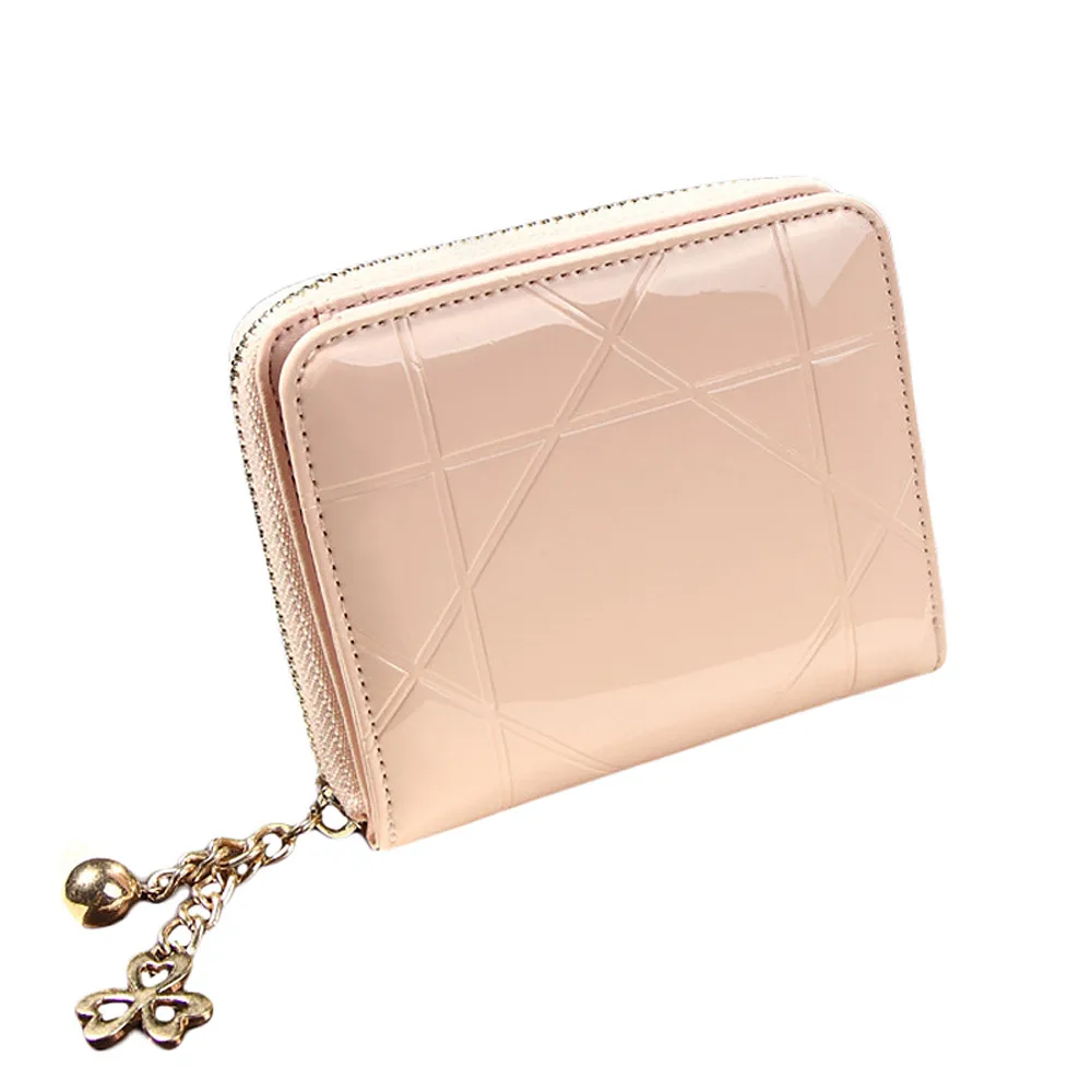 

New Fashion Womens Wallets Female Small Wallets Zipper Wallet Women Brand Short Leather Purse Clutch Money Bag For Gift