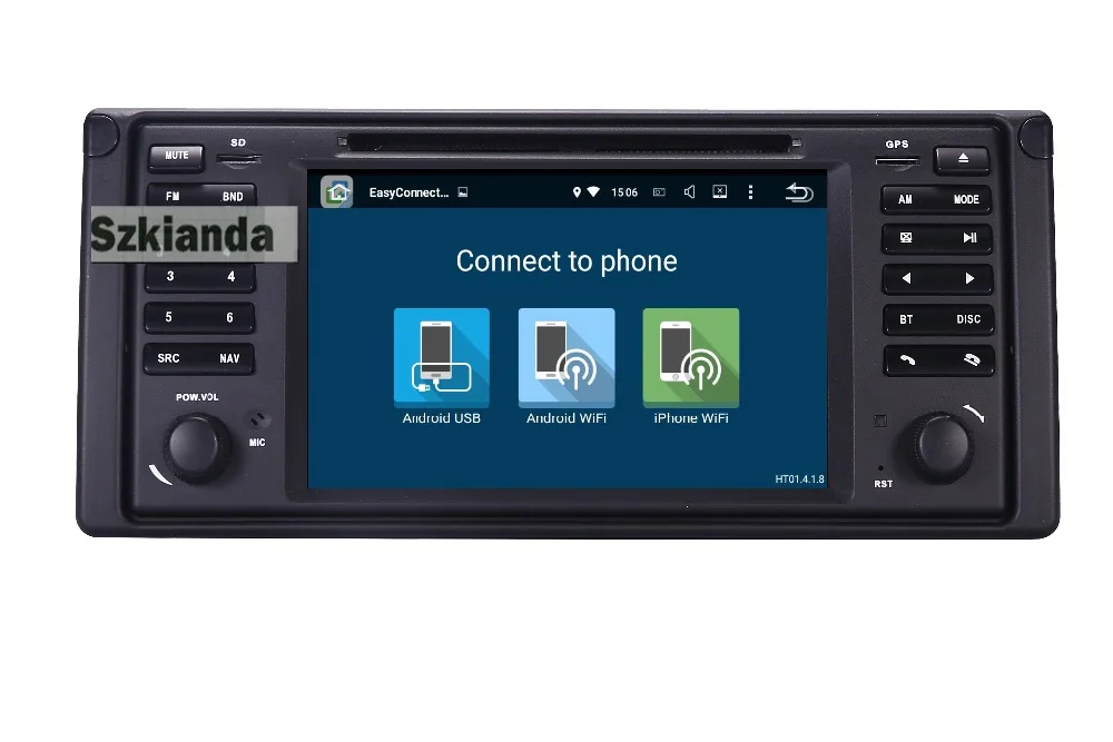 Sale 7"HD 8 Core Android 9.0 GPS Navigation 7" Car DVD Player for BMW E39 5 Series 97-07 Range Rover 02-05 with Bluetooth RDS Canbus 1