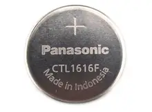 New Original Battery For Panasonic Solar CTL1616F CTL1616 Rechargeable Battery Batteries For Watch Free Shipping