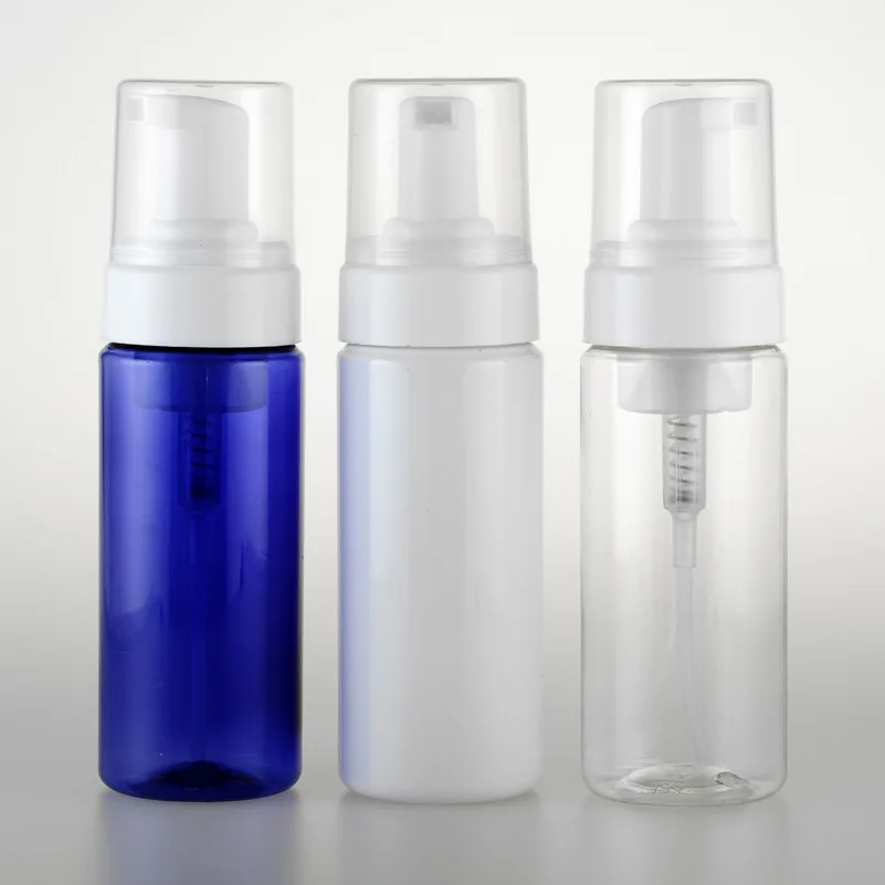 

1pcs/set Foaming bottle DIY mousse bottle 150ml foam plastic bottle PET hand soap foaming Sub-bottle wholesale BQ078