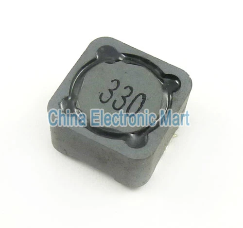 Maslin 500pcs Shielded Inductor SMD Power Inductors 12127MM 330uh CDRH127 331 SMD Patch Shielding Power Inductors CDRH127R