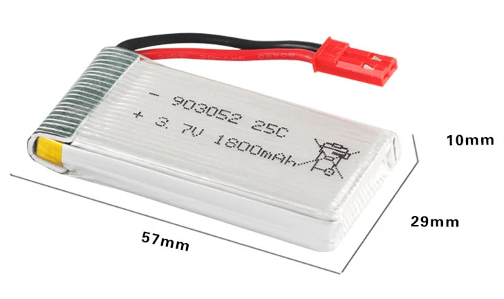Аккумулятор для вертолета KY601S SYMA X5 X5S X5C X5SC X5SH X5SW X5HW X5UW M18 H5P HQ898 H11D H11C 3 7 В 1800