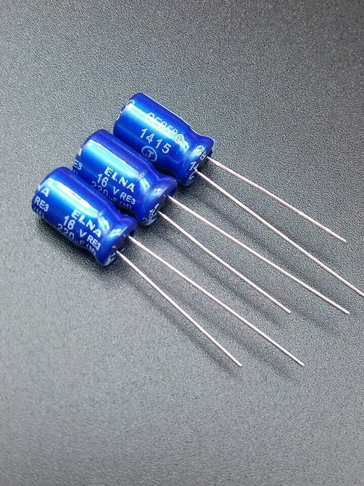 20 Pcs Nichicon HD 35V 220UF High Ripple Low Impedance Made in Japan Capacitor