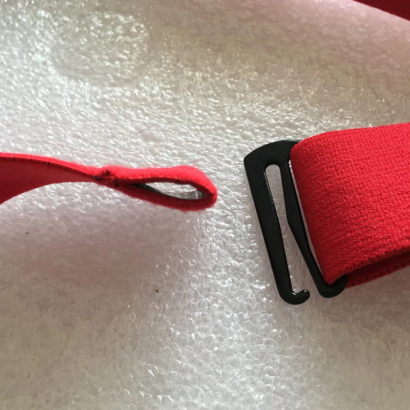 7 High Quality Red Elastic Chest Belt Strap Band for Wahoo Garmin Polar Sport Running Heart Rate Monitor Ant+ Bluetooth