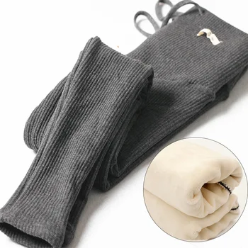 

Maternity Clothes Elastic Waist Leggings for Pregnancy Clothes Autumn Winter New Arrival Maternity Velvet Thicken Slim Leggings