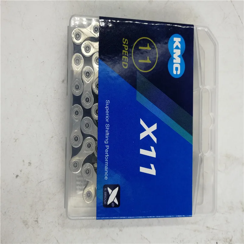 

KMC X11 X11.93 MTB Road Bike Chain 116L 11 Speed Bicycle Chain Magic Button