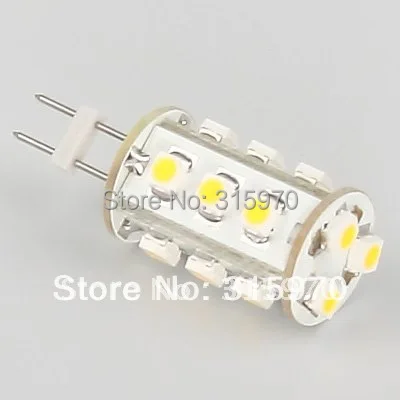 Светодиодный G4 Corn Light широкий светодиодный светильник, Вольт DC10-30V и AC10-18V 15 Светодиодный 3528SMD 100-120LM белый/теплый белый светодиодный морская лампа 20 шт./лот