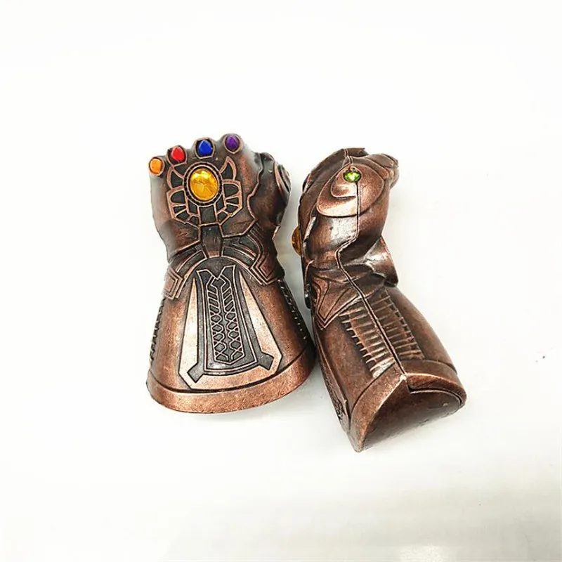 Фильм Marvel Мстители 3 Thanos Infinity Gauntlet открывалка для пивных бутылок персонализированный креативный брелок из металла кулон подарок - Цвет: Белый