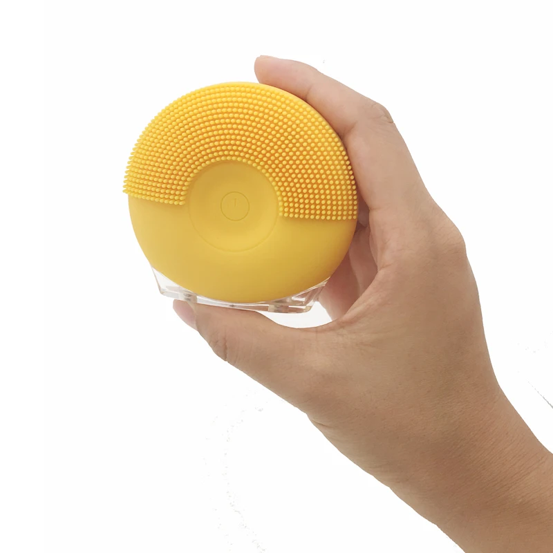 facial clean brush yellow 17