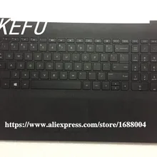 KEFU ноутбук c крышка чехол Упор для рук с клавиатурой для hp для павильона 15-AC156NR 15-AC 813975-001 США Раскладка