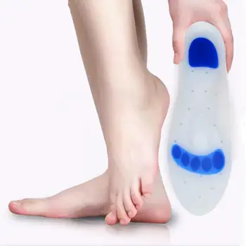 

Medical Silicone Gel Sports Orthopedic Insoles For Shoes Flat Feet Arch Support Heel Spur Damping Foot Orthotic Insole Shoe Pad