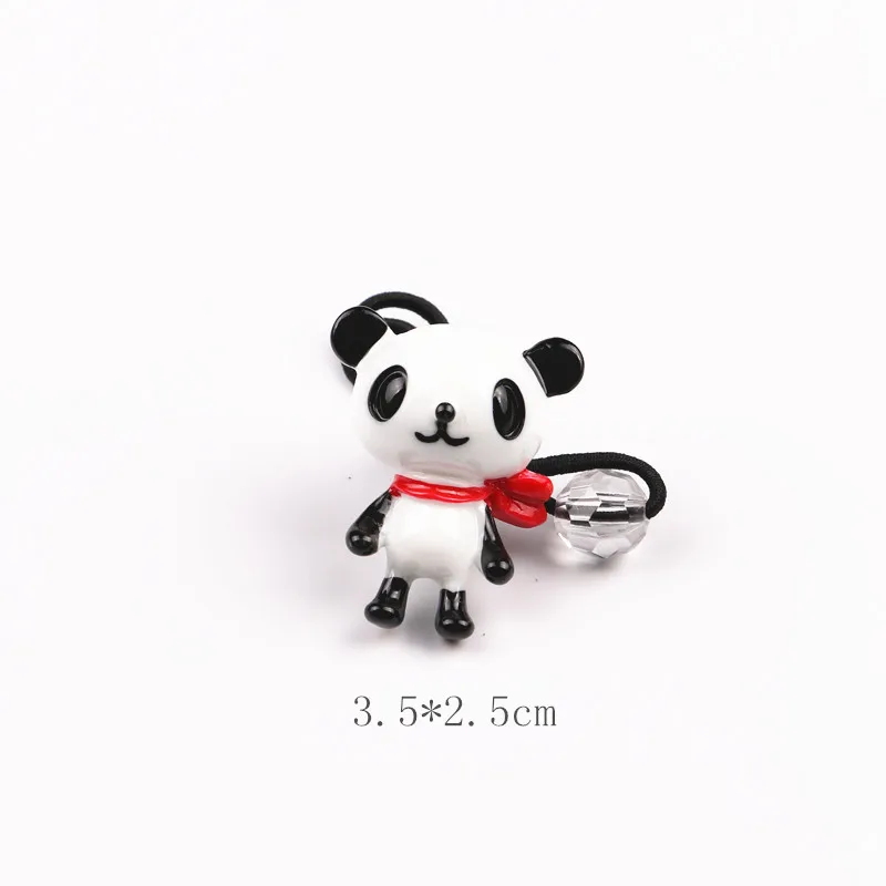 GG& MM детских ювелирных изделий панда Трехмерная лента для волос Веревка украшения для волос
