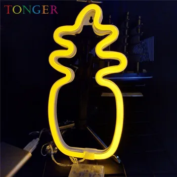 

TONGER Fashion Colorful Rainbow led neon sign light holiday Xmas party wedding decorations kids room night lamp home wall Decor