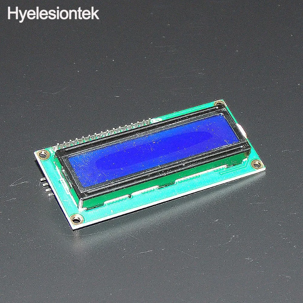 

1602 Blue Backlight LCD Display For Arduino 16x2 HD44780 Character LCD IIC I2C W/Serial Interface Adapter Board UNO Nano