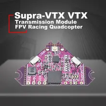 Supra-VTX VTX 5.8G 40CH 25mw 100mw 200mw Transmitter OSD Adjustable For Brushed Bwhoop Mobula7 Mobula6 FPV Racing Quadcopter