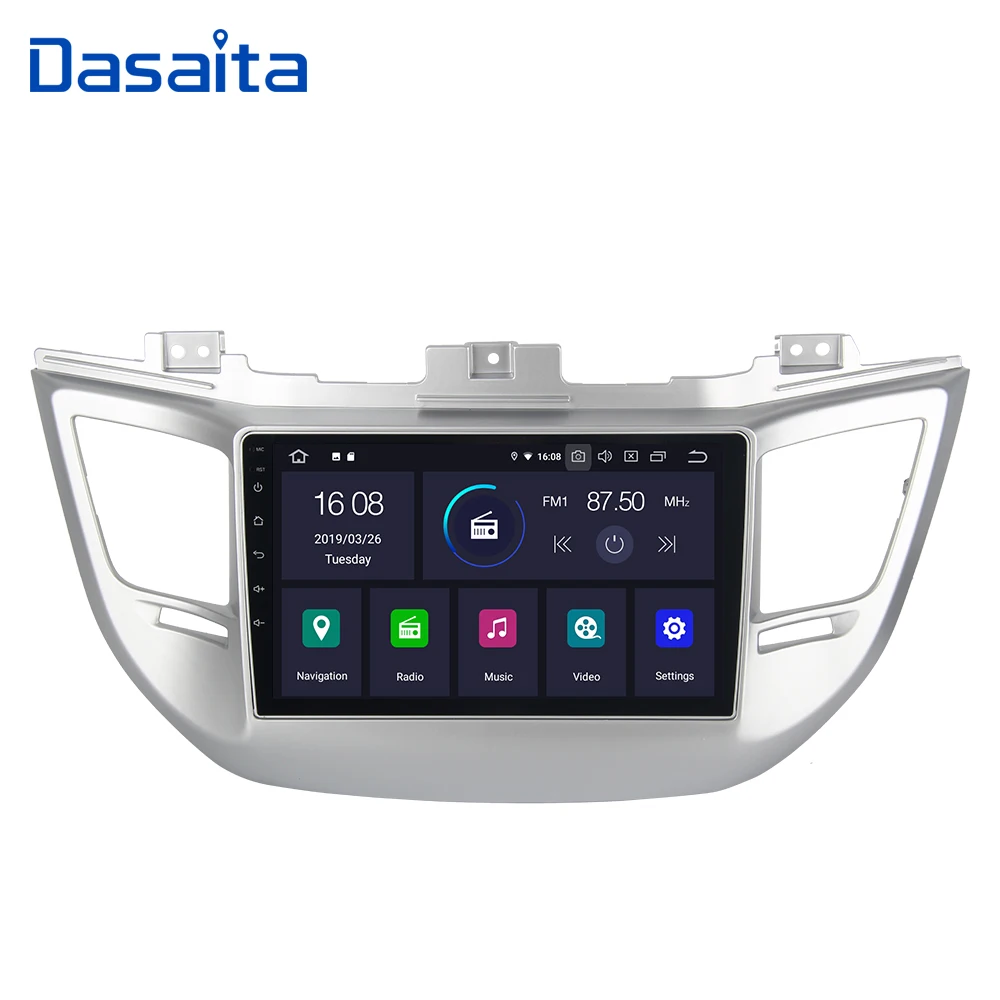 Sale Android 9.0 Car 1 din Stereo for Hyundai Tusun Car Radio  MP3 Bluetooth 9"  IPS Multi Touch Screen 1