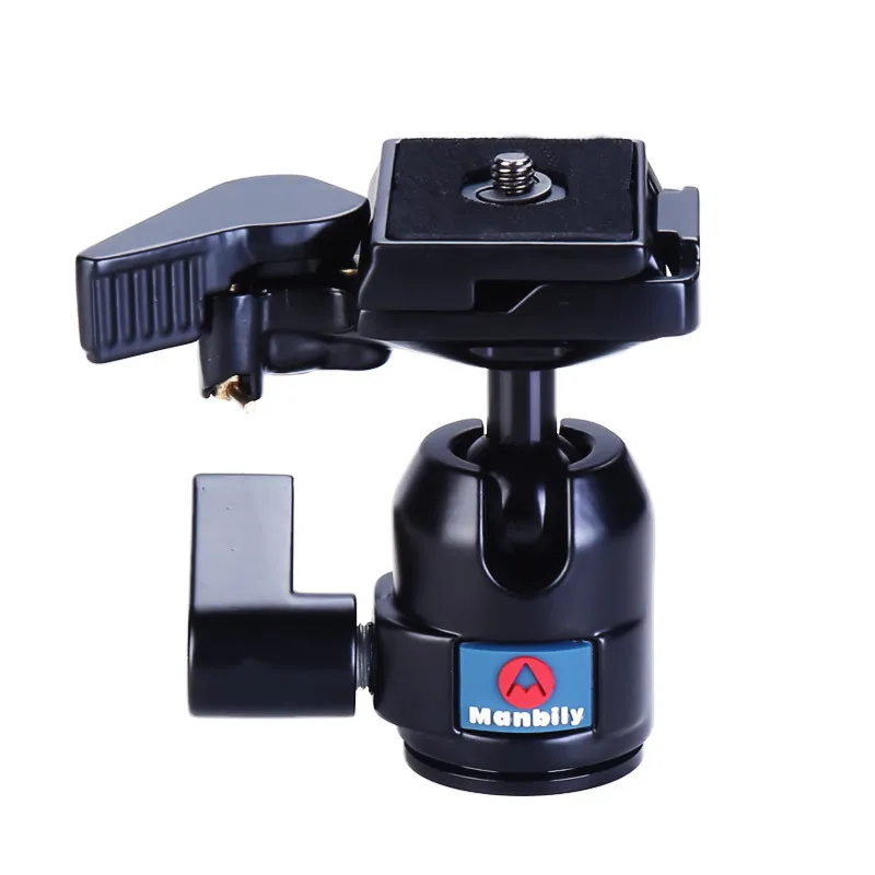 Manbily Professional Tripod Heads Universal Ball Head with Manfrotto