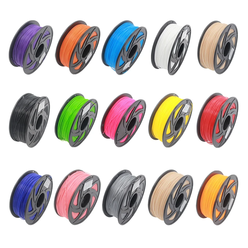 1 kg 1.75mm 3D طابعة خيوط PLA المواد البلاستيكية ABS ل CTC Reprap K8200 Unimaker Makerbot يصل Afinia Solidoodle دلتا هكسلي