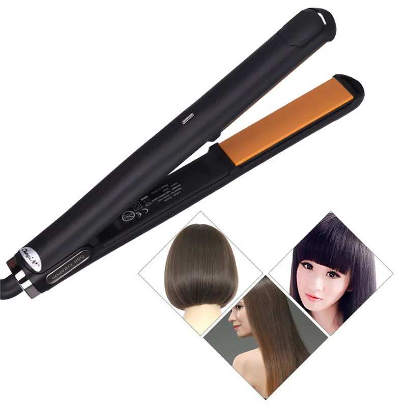 

Professional Tourmaline Ceramic Hair Straightener Temperature Adjustable Fast Heating Flat Iron Styling Tool Straightening Irons