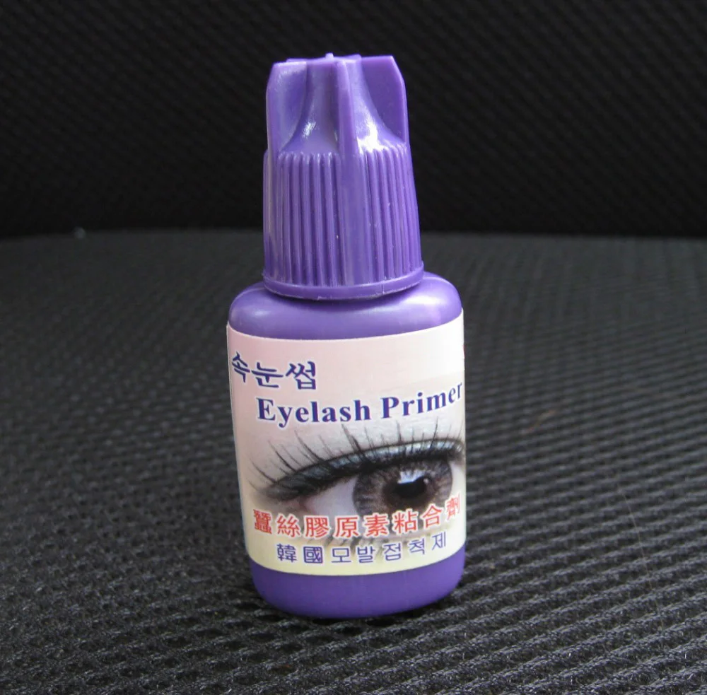Professional Eyelashes Glue Black Color False Eyelash Extension Primer