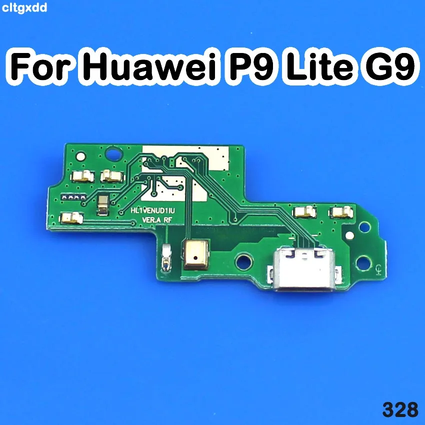 

cltgxdd USB Charging Port Dock Plug Jack Connector Charge Board Flex Cable For Huawei P9 Lite G9