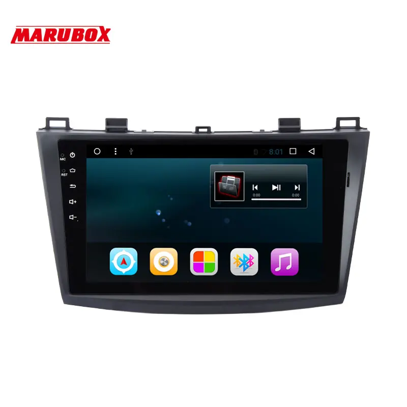 Marubox M9A702R16 Штатная магнитола для Mazda 3 Axella 2009 2013 Android 6.0.1 Четырехядерный QuadCore Allwinner R16