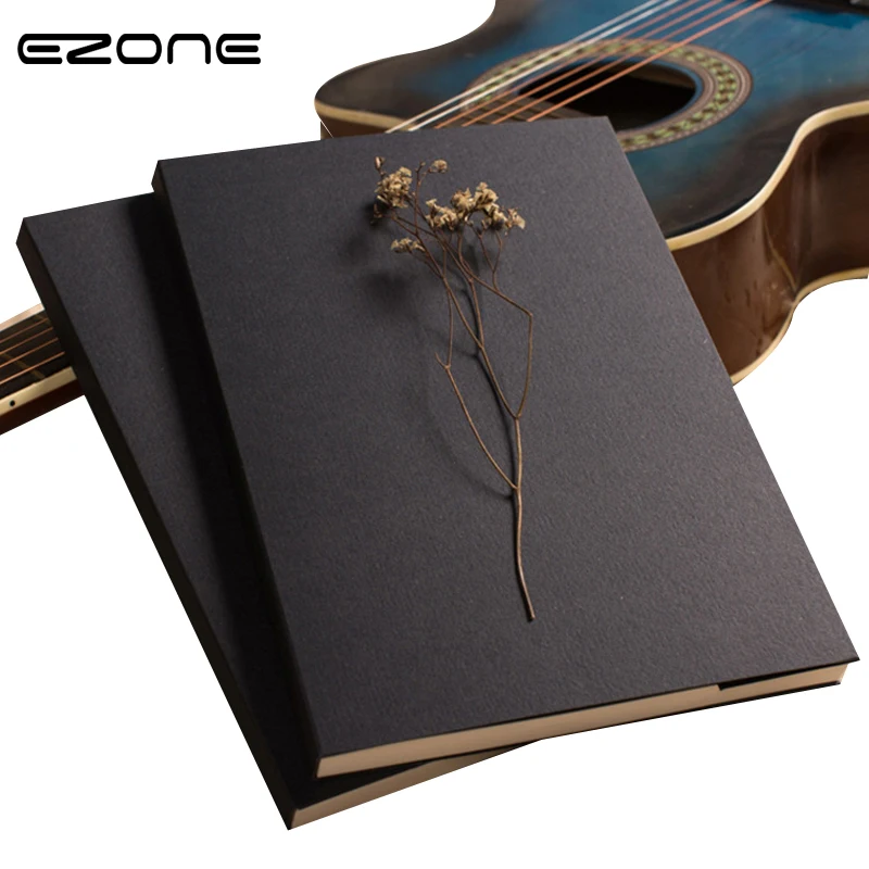 

EZONE 1PC Kraft Paper Notebook With Blank Paper Creative Sketch Book Kids Gift Korean Stationery School Supplies Free Shipping