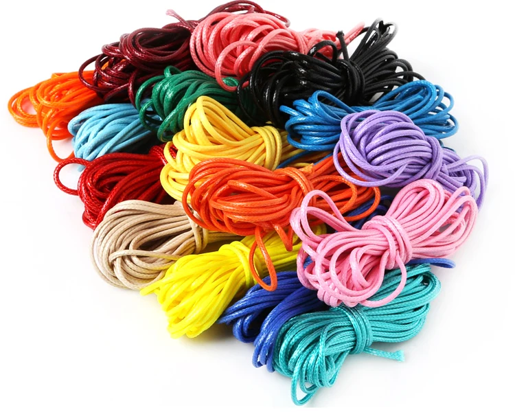 5M Long Wax line Clothing Cord 2mm Rustic Jute Twine Thin Twisted Jute Rope String Gift Cord for DIY Wedding Decoration