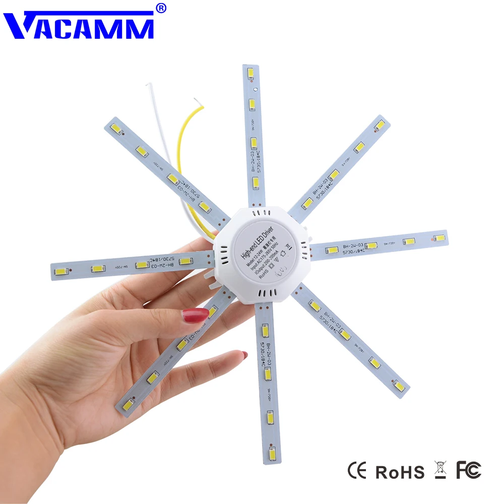 Светодиодная потолочная лампа осьминог 5760 В переменного тока SMD светильник свет