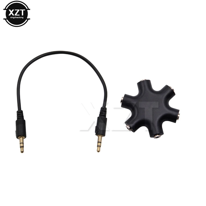 Адаптер Разветвитель для наушников 3 5 мм мм|earphone accessories|headphone splitteraudio cable adapter |
