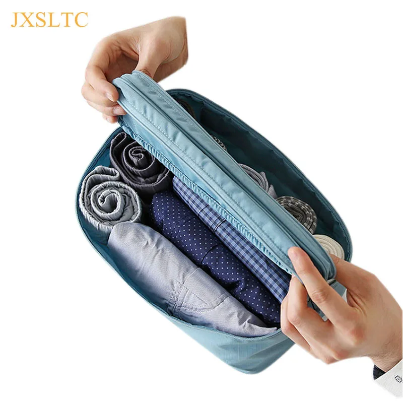 JXSLTC Men Travel Toiletry Underwear Divided Pouch Makeup Organizers