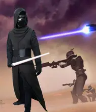 Adult KIDS size in stock Star Wars 7 The Force Awakens Kylo Ren Cosplay Costume Halloween
