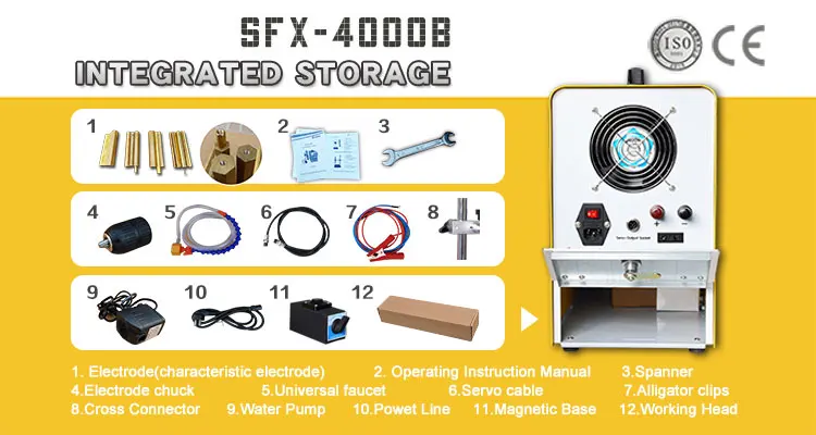 OEM SFX-4000B портативные электроэрозионные Машины устройство для удаления сломанного метчика маркировочная машина не Sodick EDM