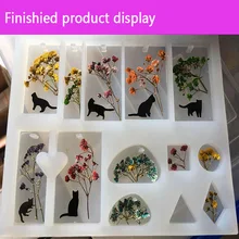 Кулон Мода Скрапбукинг силиконовая форма «сделай сам» Смола декоративное ремесло форма для изготовления ювелирных изделий формы для эпоксидной смолы