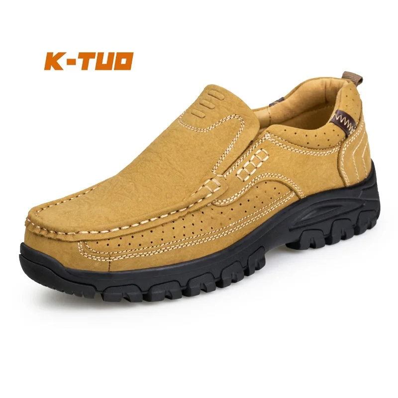 K-TUO Новая зимняя мужская походная обувь мужская альпинистская горная уличная спортивная обувь нескользящие дышащие походные кроссовки KT-8607