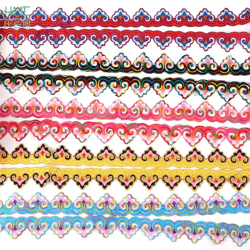 3cm 4m/str Beautiful Lace Ribbon DIY Embroidery Lace Cotton Fabric Lace For Trim Jewelry Clothing Accessories Sewing Craft