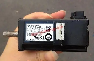 

DHL/EMS USED Yaskawa SGMJV-01AAA61 AC Servo Motor good condition