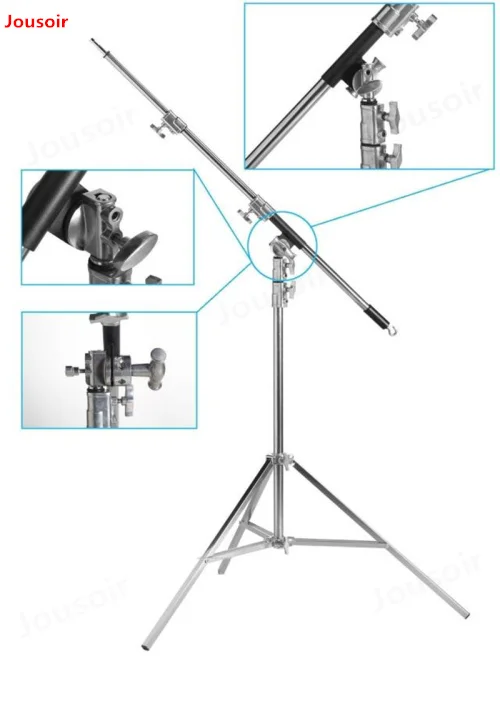 Осветительная стойка для фотосъемки с подставкой магия нога 20 дюймов Комплект Штатив флаг кронштейн платы маленький C-type пленка CD50 T07