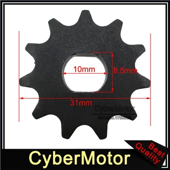 

T8F Chain 11 Tooth Sprocket Motor Engine Pinion Gear For MY1020 Electric Scooter
